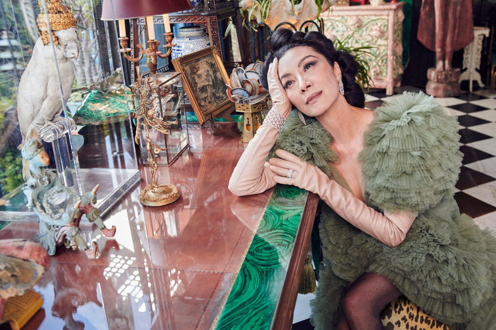 MICHELLE YEOH, TOWN & COUNTRY - Ruvén Afanador